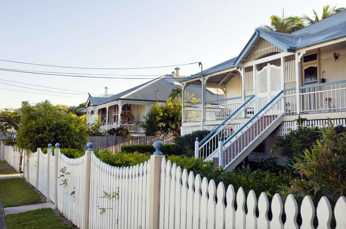 Streetscape in Queensland