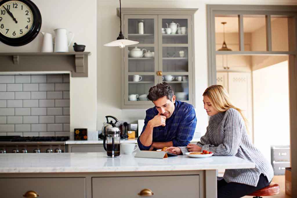 Browsing over breakfast