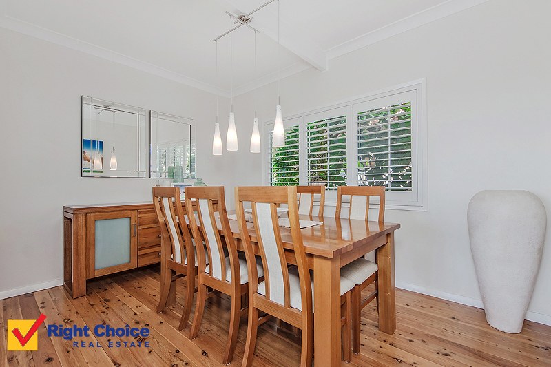 Dining area after renovation