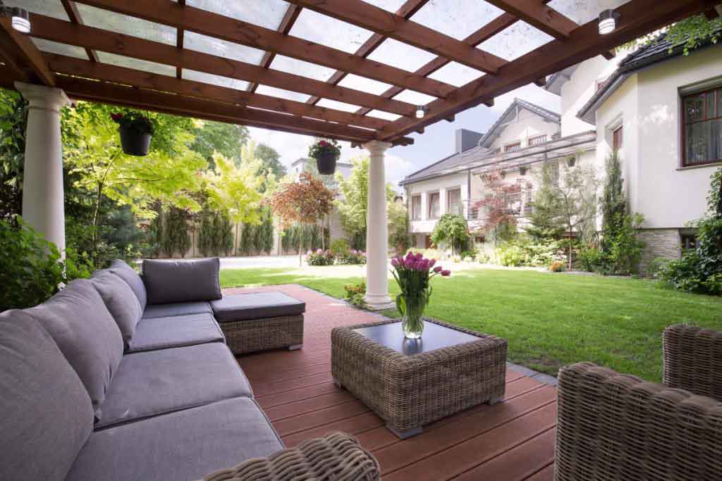 outdoor pergola