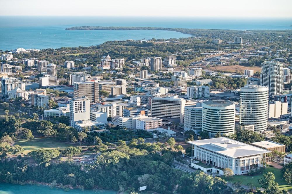 Darwin City Aerial 